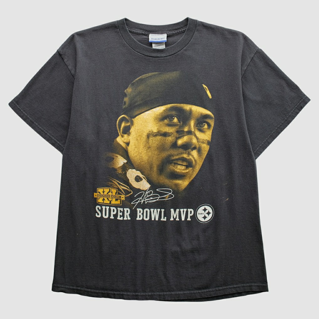 Pittsburgh Steelers Reebok 2006 T-Shirt Black Vintage