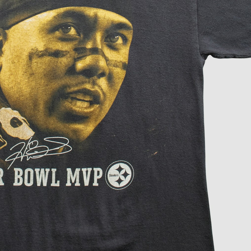 Pittsburgh Steelers Reebok 2006 T-Shirt Black Vintage