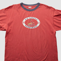 St. Louis Cardinals 2005 T-Shirt - Red - 2XL by Fanatics Real Vintage T-shirts
