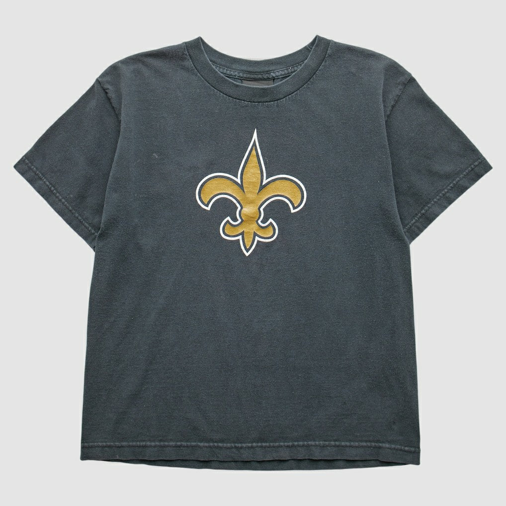 New Orleans Saints Reebok 2000s T-Shirt Black Vintage