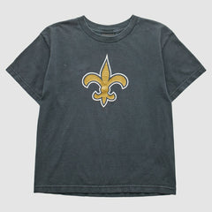 New Orleans Saints Reebok 2000s T-Shirt Black Vintage