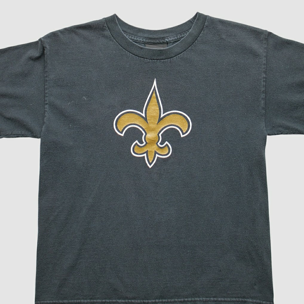 New Orleans Saints Reebok 2000s T-Shirt Black Vintage