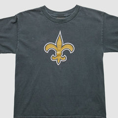 New Orleans Saints Reebok 2000s T-Shirt Black Vintage