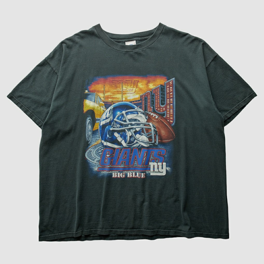 New York Giants NFL 2000s T-Shirt Black Vintage