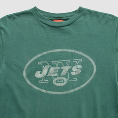 New York Jets NFL 2000s Long Sleeve T-Shirt Green Vintage