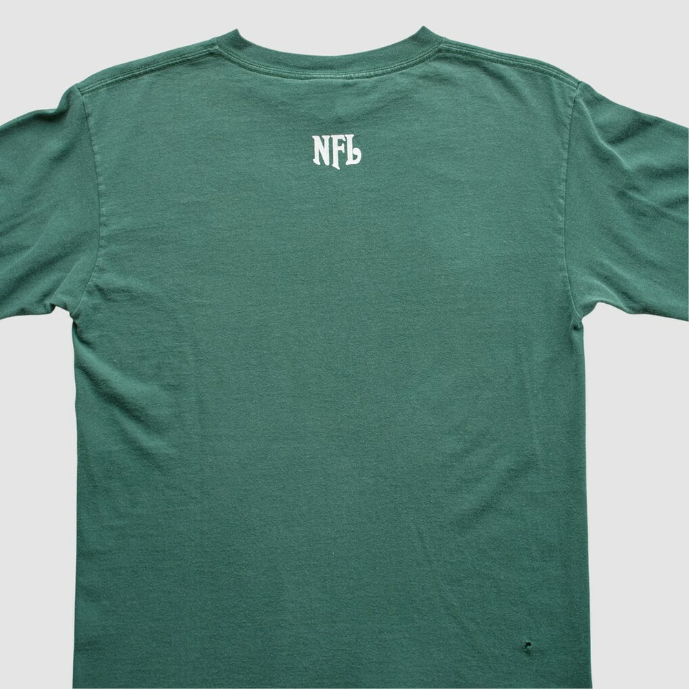 New York Jets NFL 2000s Long Sleeve T-Shirt Green Vintage