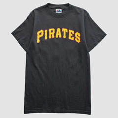 Pittsburgh Pirates Majestic 2000s T-Shirt - Black - XXS by Fanatics Real Vintage T-shirts