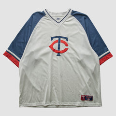 Minnesota Twins Lee Apparel 2000s T-Shirt - White - 3XL by Fanatics Real Vintage T-shirts