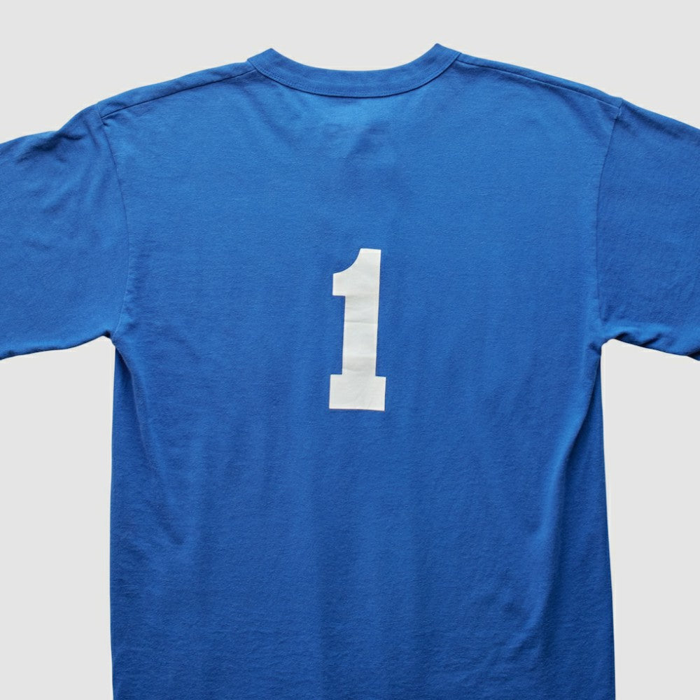 Texas Rangers Majestic 2000s T-Shirt - Blue - M by Fanatics Real Vintage T-shirts