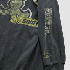 New Orleans Saints NFL 2010s T-Shirt Black Vintage