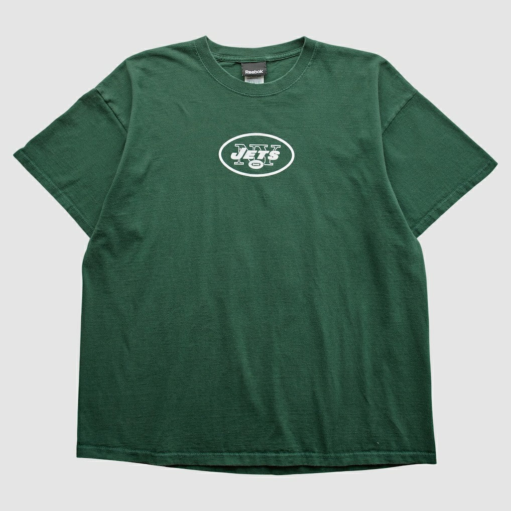 New York Jets Reebok 2009 T-Shirt Green Vintage