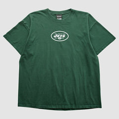 New York Jets Reebok 2009 T-Shirt Green Vintage