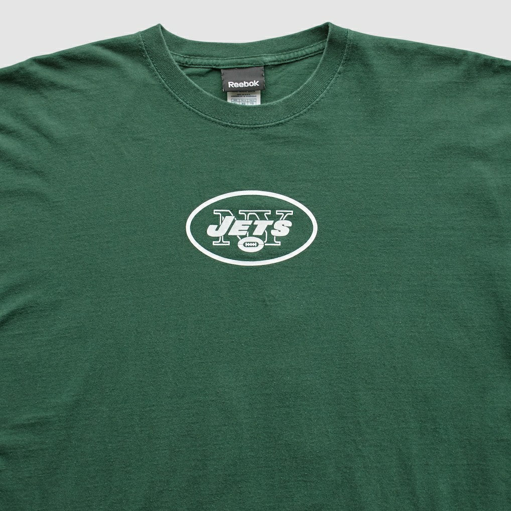 New York Jets Reebok 2009 T-Shirt Green Vintage