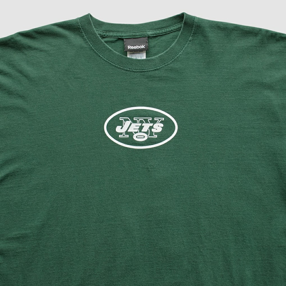 New York Jets Reebok 2009 T-Shirt Green Vintage