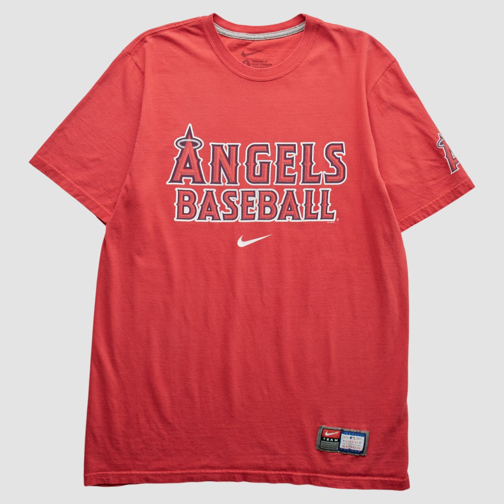 Los Angeles Angels Nike 2010s T-Shirt - Red - M by Fanatics Real Vintage T-shirts