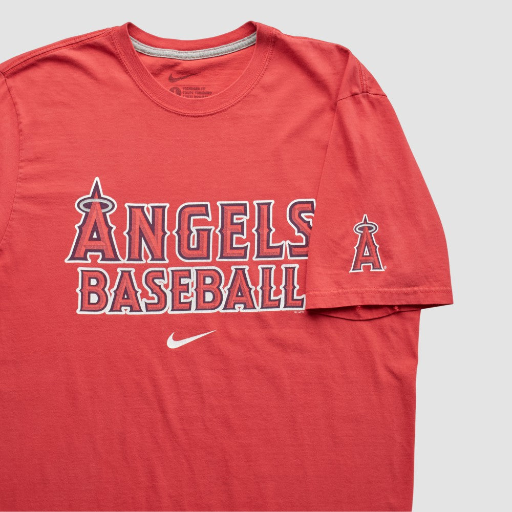 Los Angeles Angels Nike 2010s T-Shirt - Red - M by Fanatics Real Vintage T-shirts