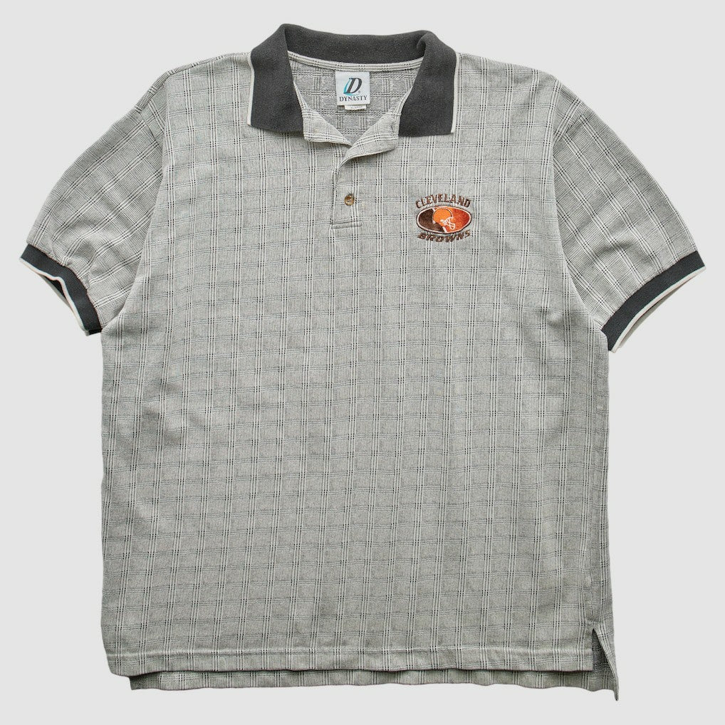 Cleveland Browns Dynasty 2000s Polo Gray Vintage