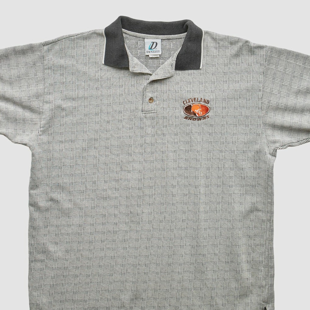 Cleveland Browns Dynasty 2000s Polo Gray Vintage