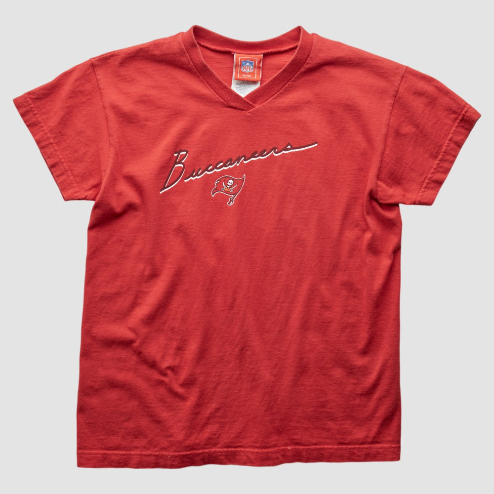 Tampa Bay Buccaneers NFL 2000s T-Shirt Red Vintage