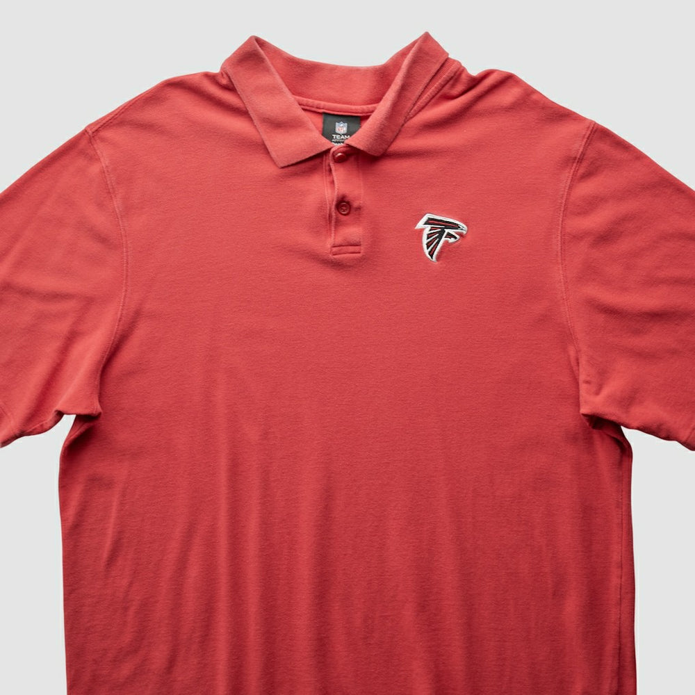Atlanta Falcons Reebok 2010s Polo Red Vintage