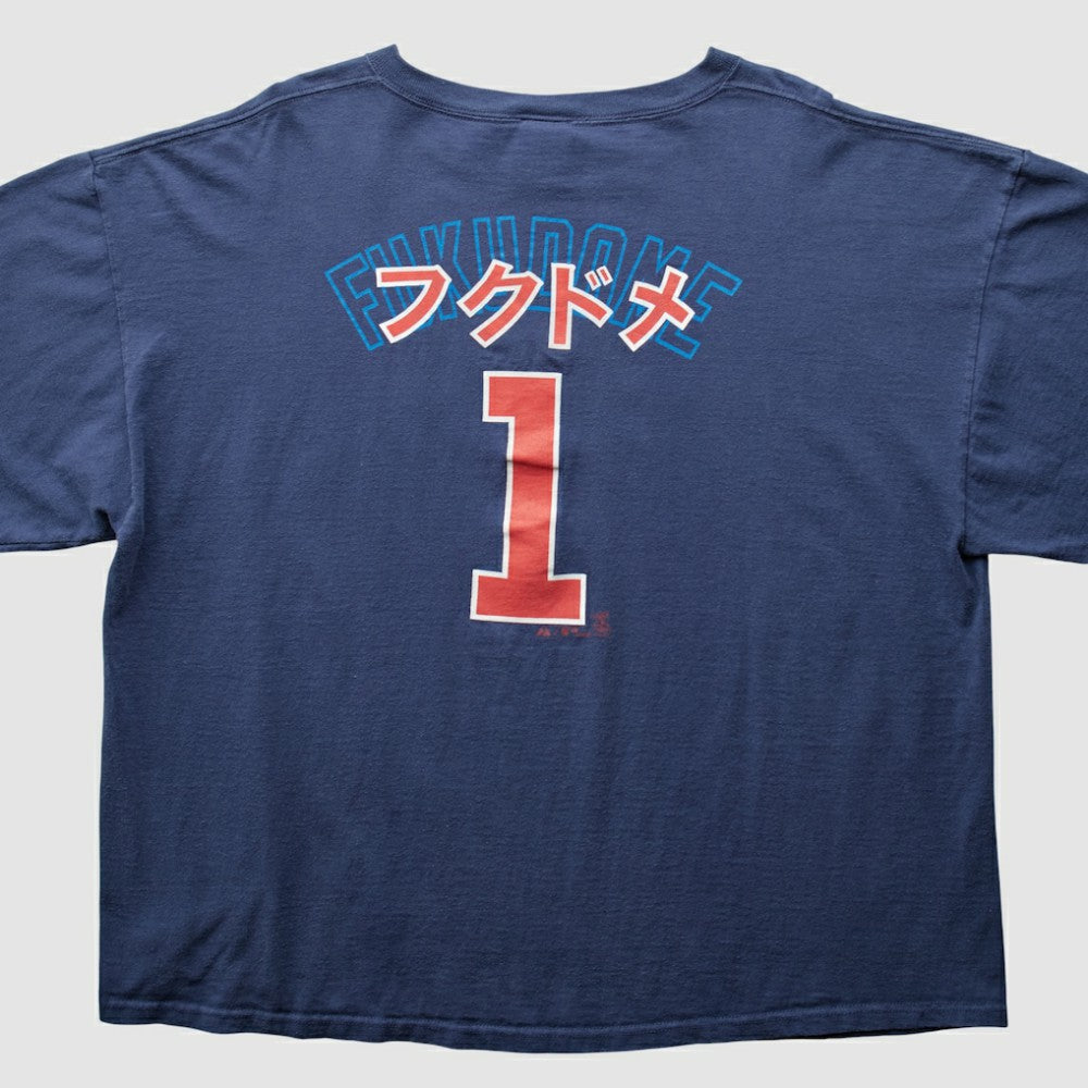Chicago Cubs Majestic 2000s T-Shirt - Navy - 2XL by Fanatics Real Vintage T-shirts
