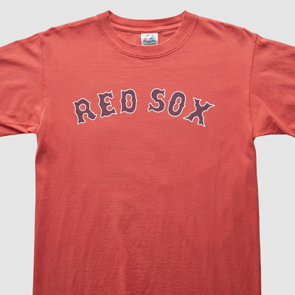 Boston Red Sox Majestic 2000s T-Shirt - Red - M by Fanatics Real Vintage T-shirts