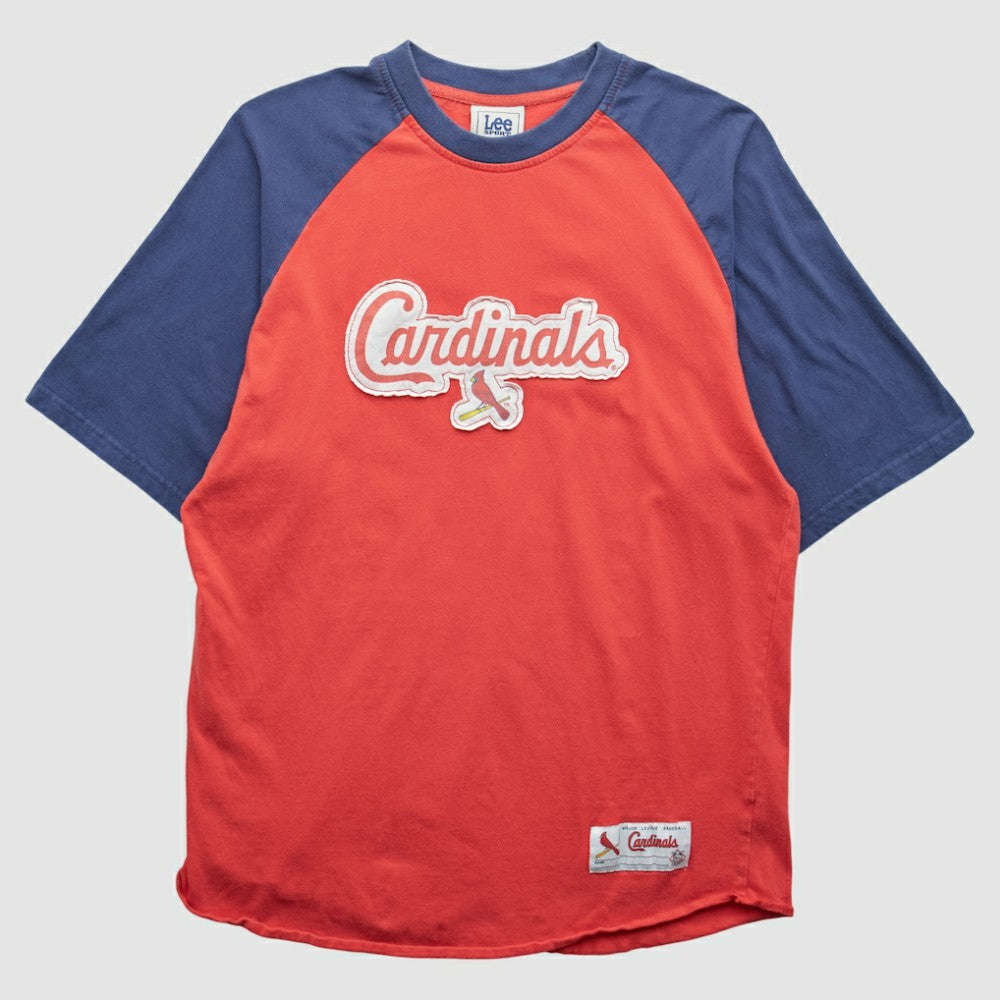 St. Louis Cardinals Lee Apparel 2000s T-Shirt - Red - L by Fanatics Real Vintage T-shirts