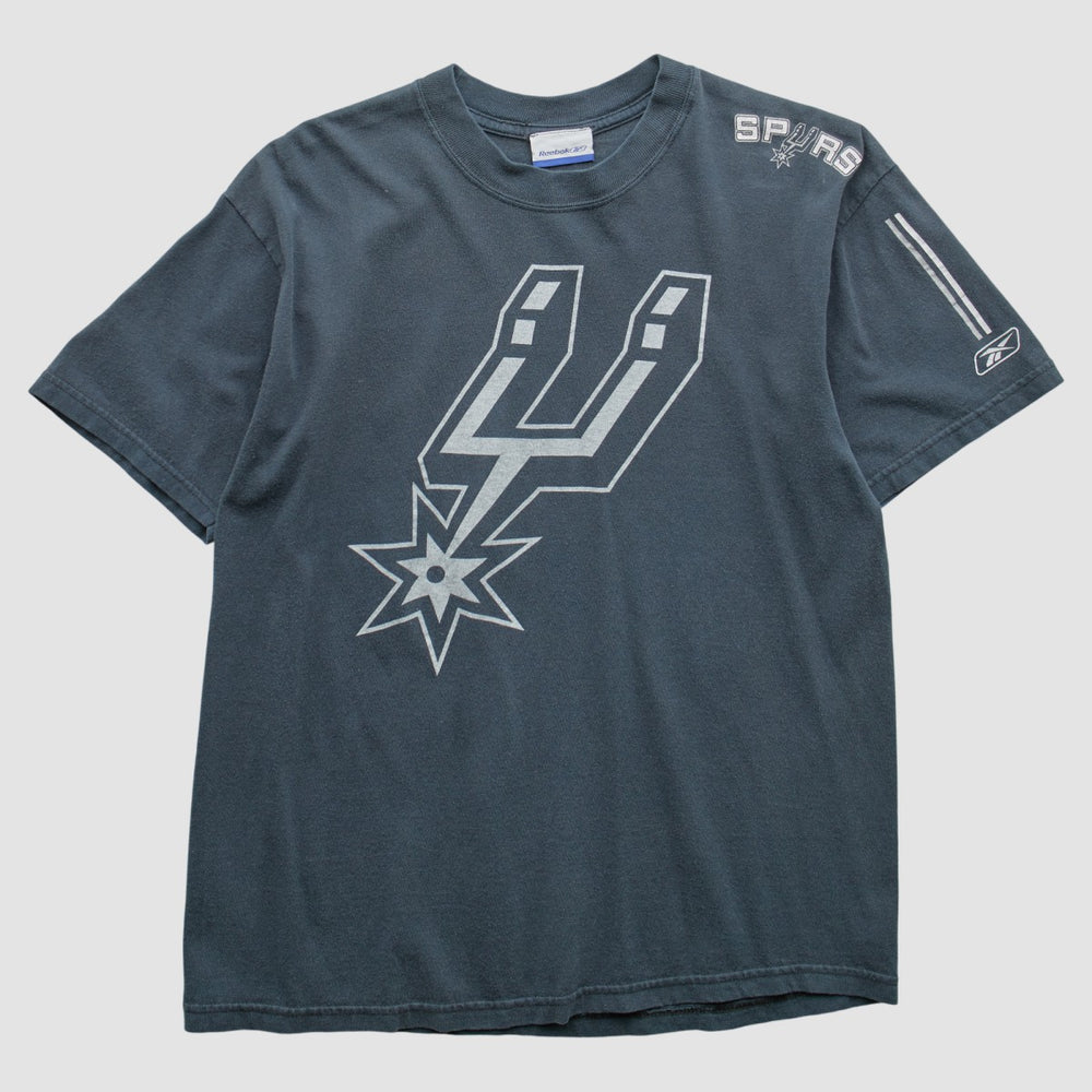 San Antonio Spurs Reebok 2000s T-Shirt Blue Vintage