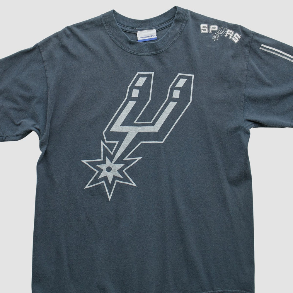 San Antonio Spurs Reebok 2000s T-Shirt Blue Vintage
