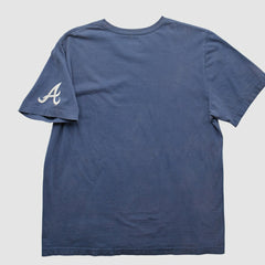 Atlanta Braves Nike 2010s T-Shirt - Blue - M by Fanatics Real Vintage T-shirts