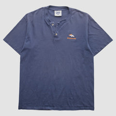 Denver Broncos Lee Apparel 90s T-Shirt Navy Vintage