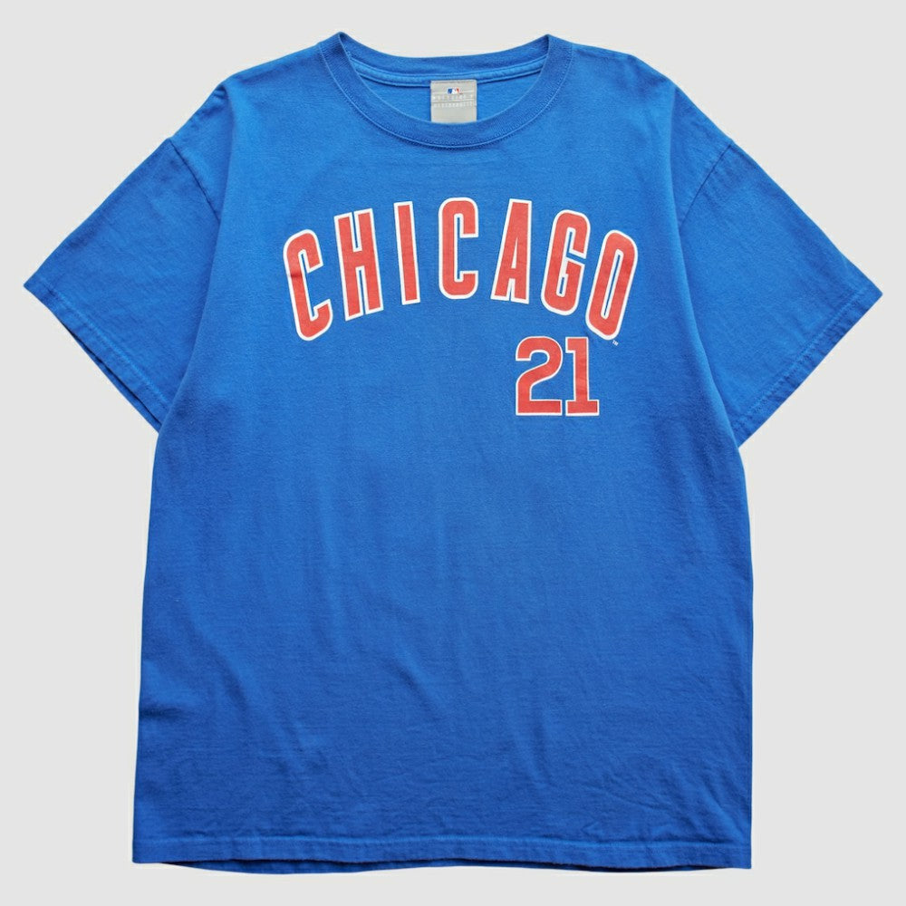 Chicago Cubs Genuine Merchandise 2011 T-Shirt - Blue - S by Fanatics Real Vintage T-shirts