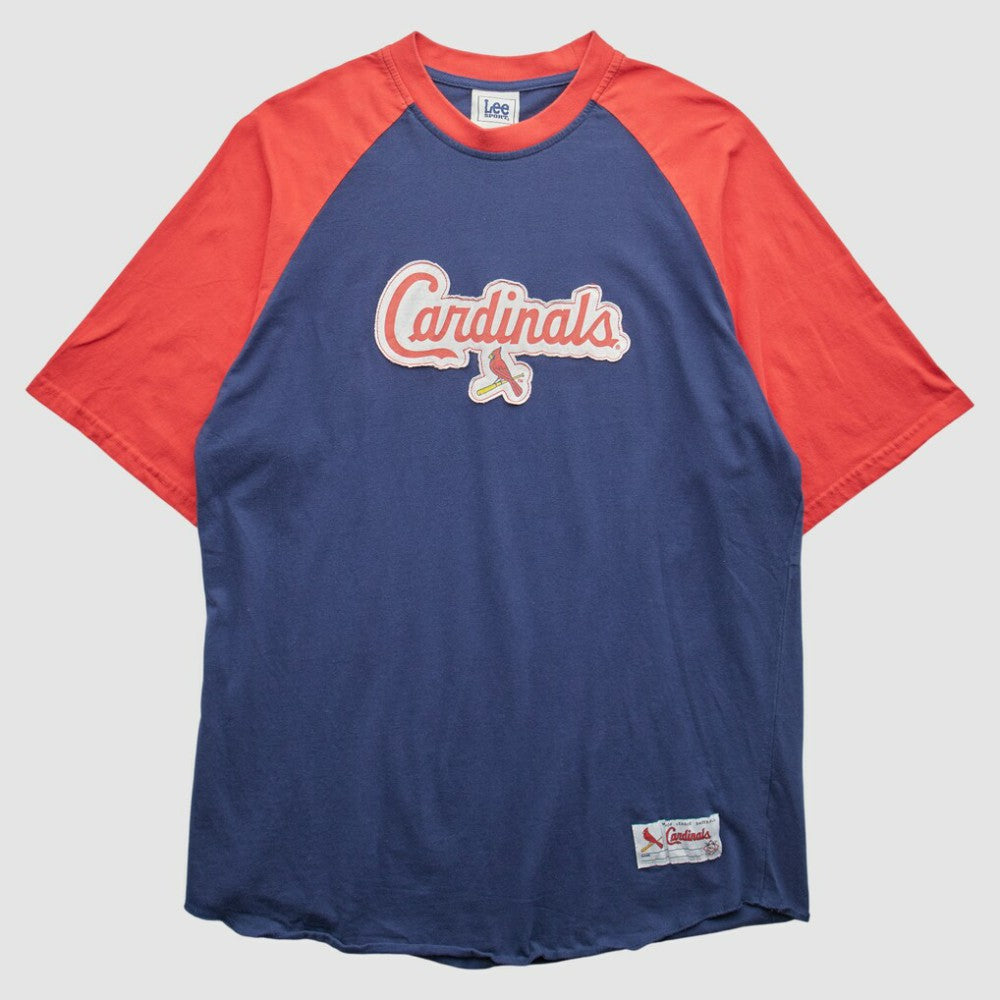 St. Louis Cardinals Lee Apparel 2000s T-Shirt - Navy - XL by Fanatics Real Vintage T-shirts