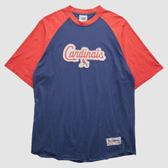 St. Louis Cardinals Lee Apparel 2000s T-Shirt - Navy - XL by Fanatics Real Vintage T-shirts