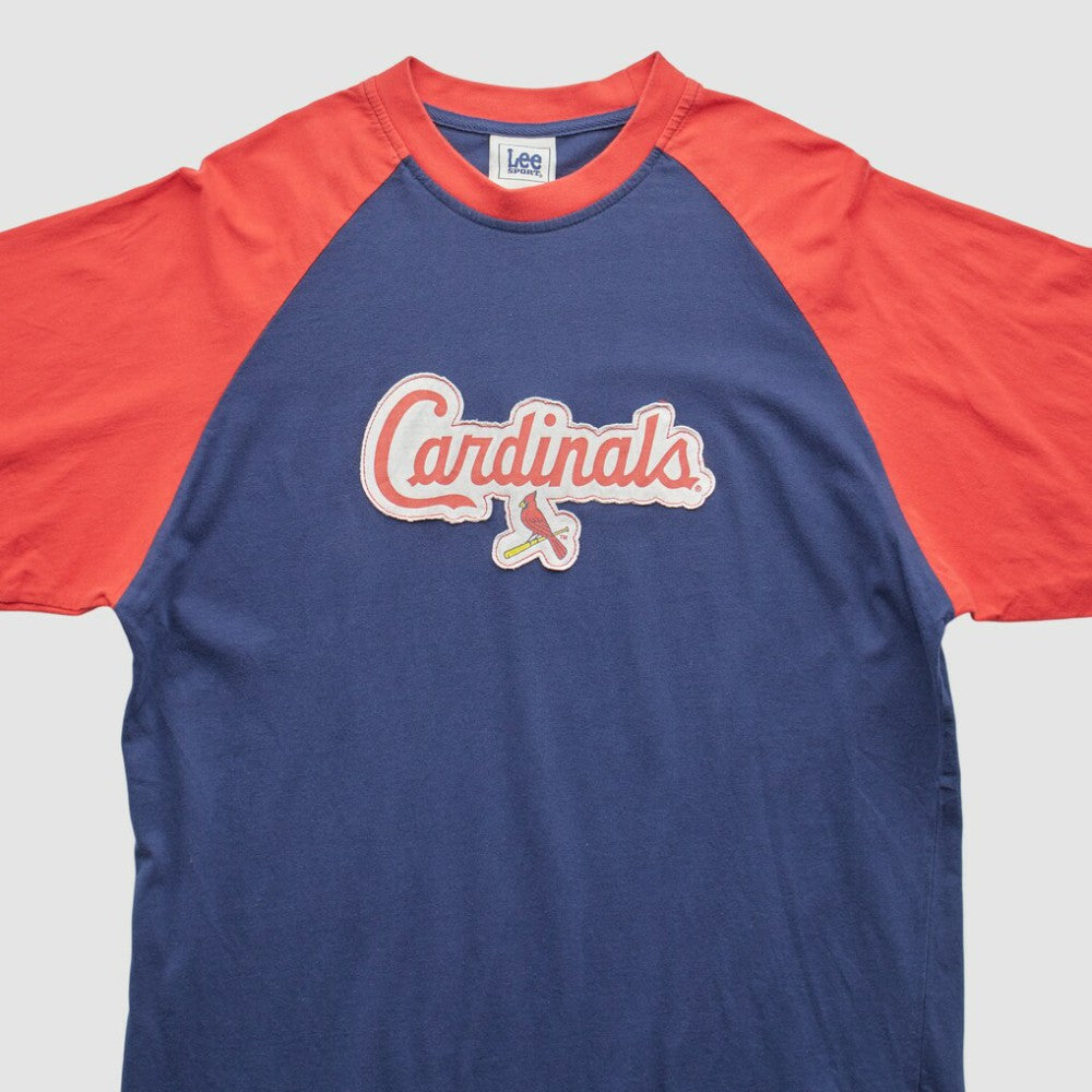 St. Louis Cardinals Lee Apparel 2000s T-Shirt - Navy - XL by Fanatics Real Vintage T-shirts