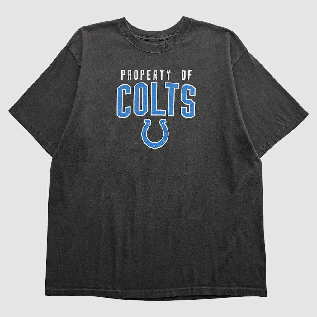 Indianapolis Colts Reebok 2000s T-Shirt Black Vintage