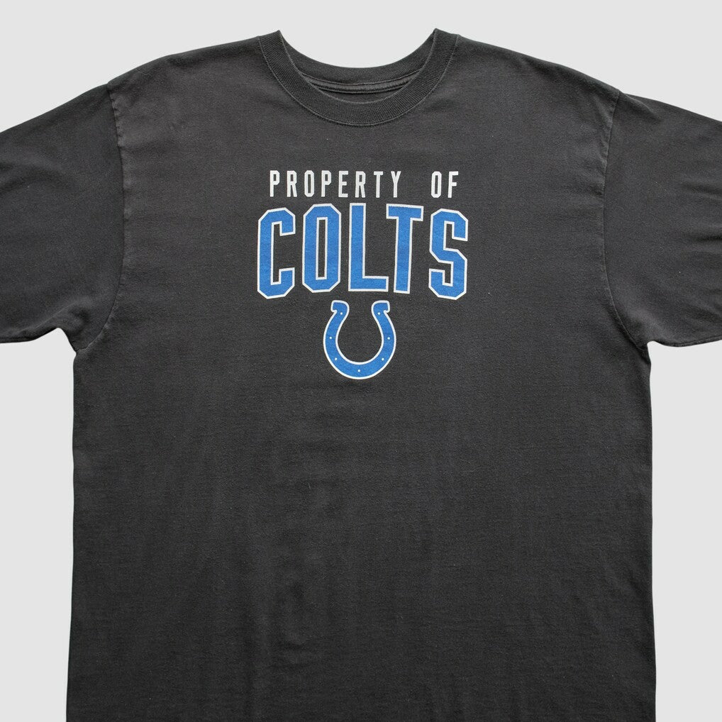 Indianapolis Colts Reebok 2000s T-Shirt Black Vintage
