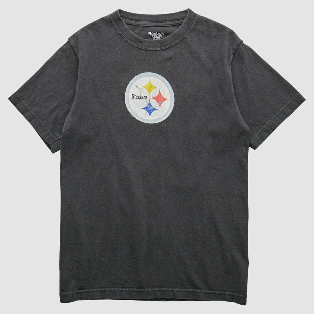 Pittsburgh Steelers Reebok 2000s T-Shirt Black Vintage