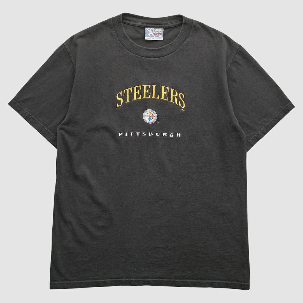 Pittsburgh Steelers Lee Apparel 90s T-Shirt Black Vintage