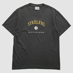 Pittsburgh Steelers Lee Apparel 90s T-Shirt Black Vintage