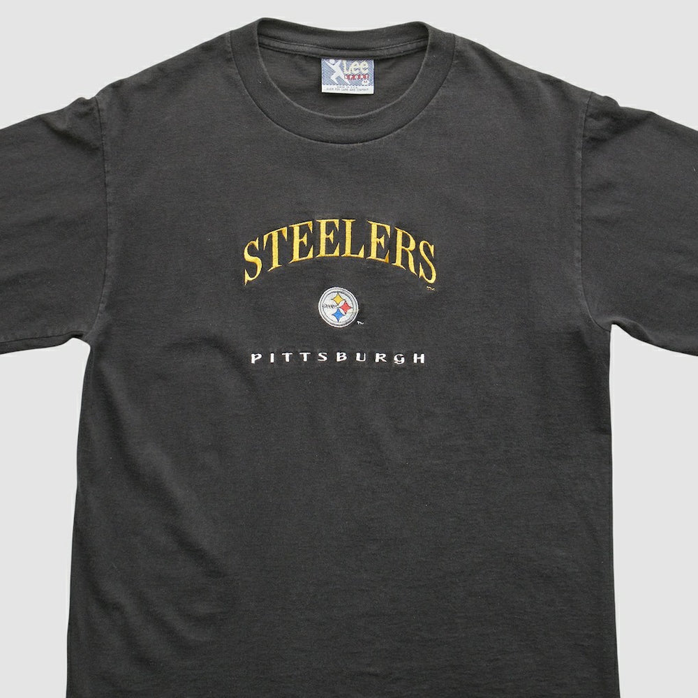 Pittsburgh Steelers Lee Apparel 90s T-Shirt Black Vintage
