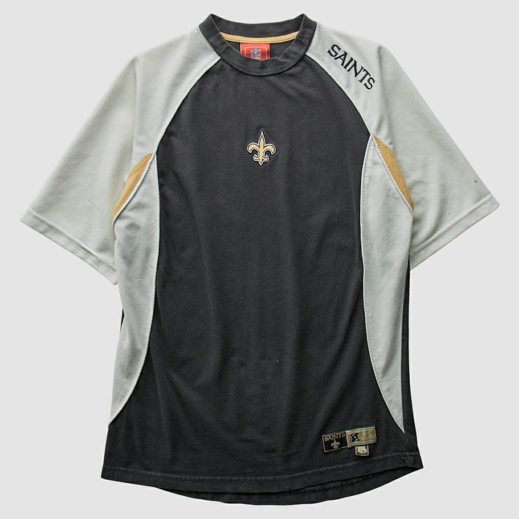 New Orleans Saints 2000s T-Shirt Black Vintage