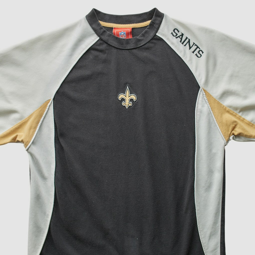 New Orleans Saints 2000s T-Shirt Black Vintage