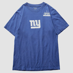 New York Giants Reebok 2010 T-Shirt Blue Vintage