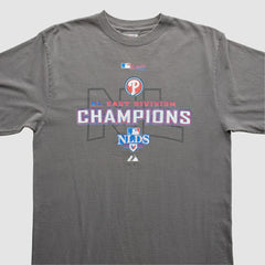 Philadelphia Phillies 2008 T-Shirt - Gray - L by Fanatics Real Vintage T-shirts