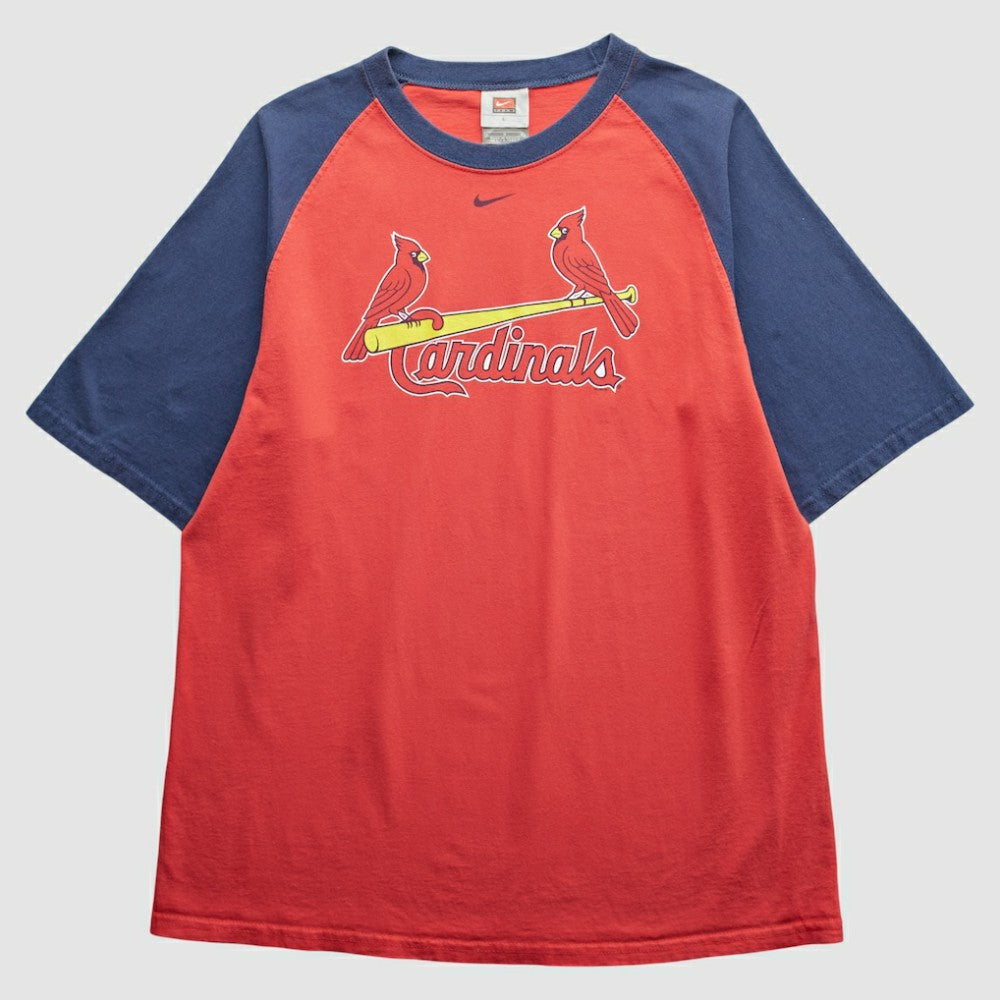 St. Louis Cardinals Nike 2000s T-Shirt - Red - M by Fanatics Real Vintage T-shirts
