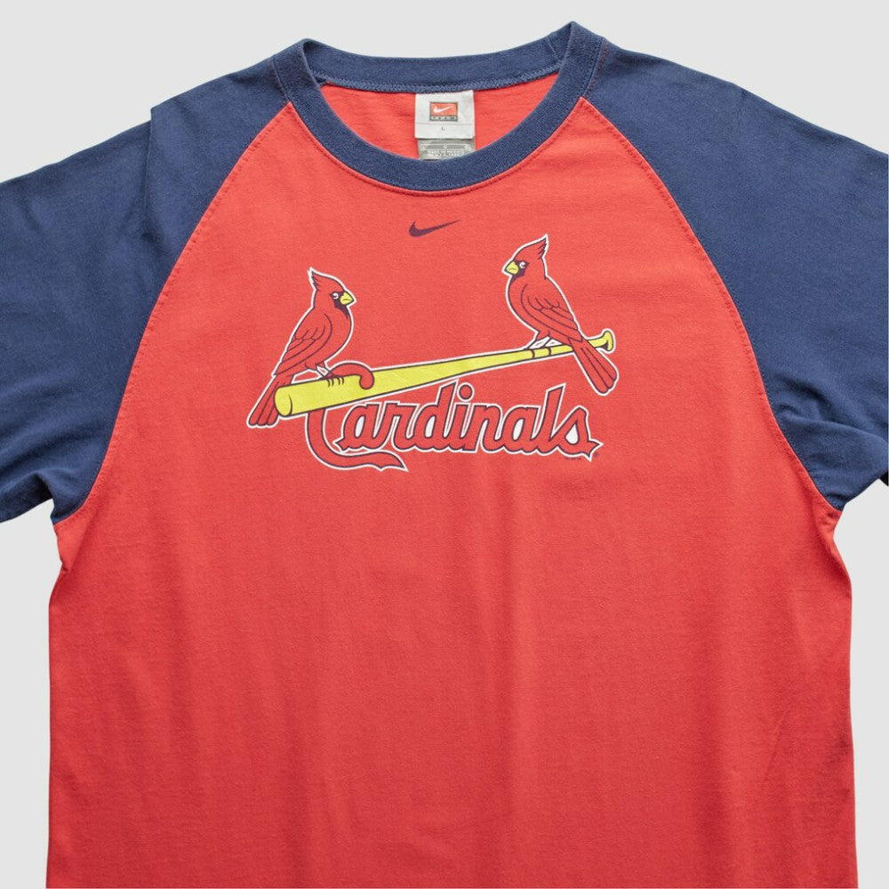 St. Louis Cardinals Nike 2000s T-Shirt - Red - M by Fanatics Real Vintage T-shirts