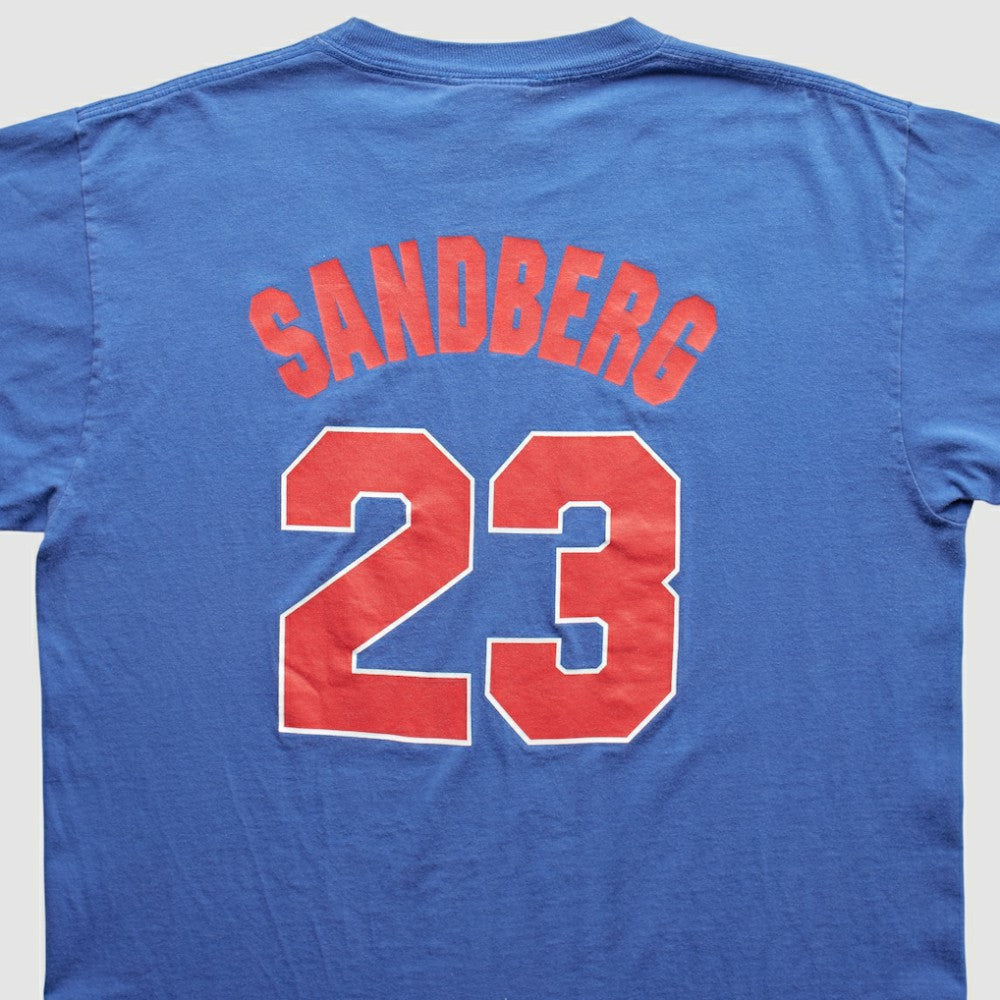 Chicago Cubs Cooperstown Collection 2000s T-Shirt - Blue - L by Fanatics Real Vintage T-shirts