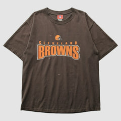 Cleveland Browns NFL 2000s T-Shirt Brown Vintage