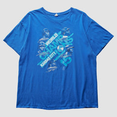 Kansas City Royals 2015 T-Shirt - Blue - M by Fanatics Real Vintage T-shirts